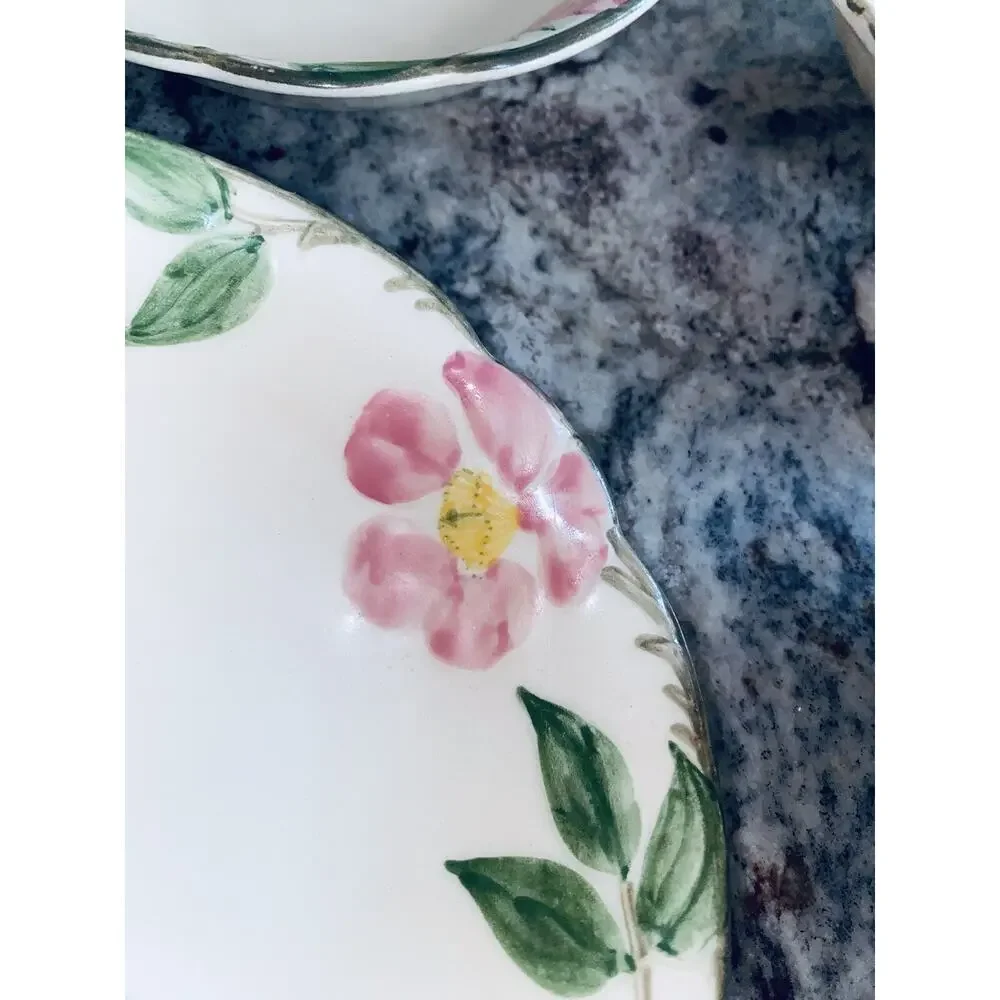 Franciscan Desert Rose Cereal Bowl Lot of 4 1947 Hand Decorated USA Backstamp